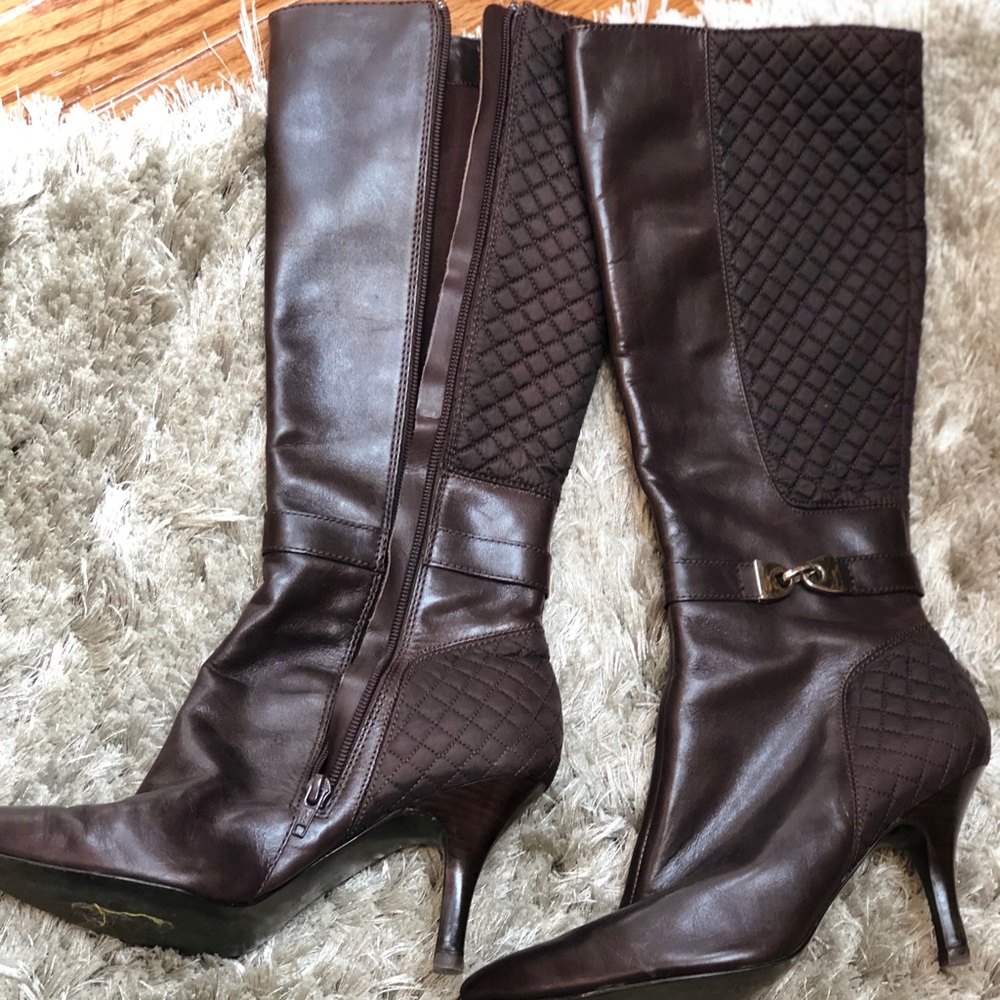 Brown Leather Boots